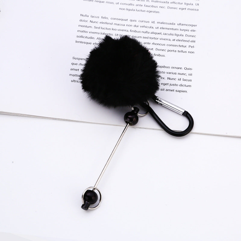 Wholesale New DIY Creative Plush Pendant Mountaineering Keychain